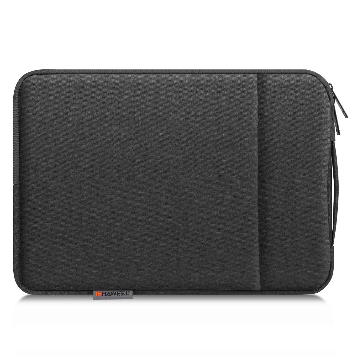 Haweel HWL7019 For 12.5-13.5 inch MacBook 12-inch with Retina Display(2015) / MacBook Air 13 inch (2022) / (2020) / (2018) Anti-Scratch Carrying Case Protective Sleeve Bag with Handle - Black Haweel HWL7019 For 12.5-13.5 inch MacBook 12-inch with Retina Display(2015) / MacBook Air 13 inch (2022) / (2020) / (2018) Anti-Scratch Carrying Case Protective Sleeve Bag with Handle - Black